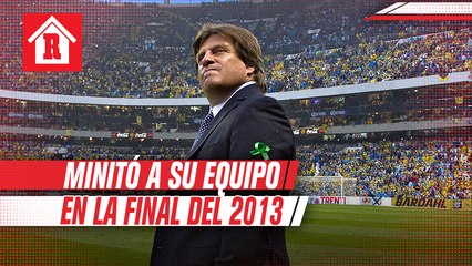 Miguel Herrera reveló que mintió a sus jugadores en la Final de 2013