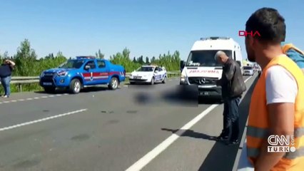 TIR'ın çarptığı motosikletteki çift öldü, 2 çocukları yaralı