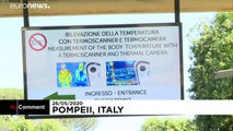 Das antike Pompeji wieder zu besichtigen