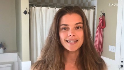 Nina Agdal's Nighttime Skincare Routine | Go To Bed With me