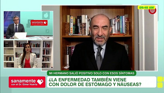 #SanamenteConElDrHuerta - El Covid-19 viene con dolor de estómago y náuseas
