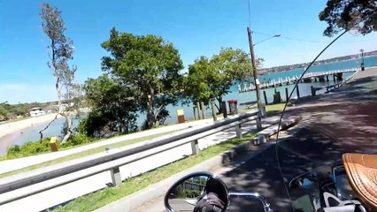 Motorcycle Ride From Bald Hill To Bundeena NSW Australia