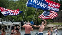 MAGA Boat Parade Draws Hundreds, Most Without Masks