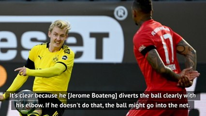 Download Video: Dortmund coach Favre frustrated by Boateng penalty decision