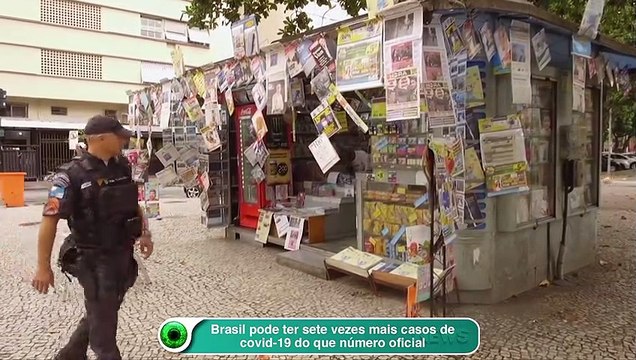 Brasil pode ter sete vezes mais casos de covid-19 do que número oficial