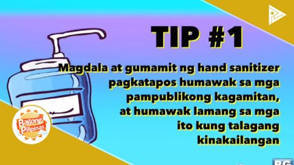 #BEAT CoVID-19: Paano ba makakatulong ang mga pasahero upang makabawas sa posibleng pagkalat ng CoVID-19