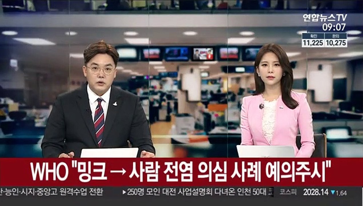 WHO "밍크→사람 전염 의심 사례 예의주시"