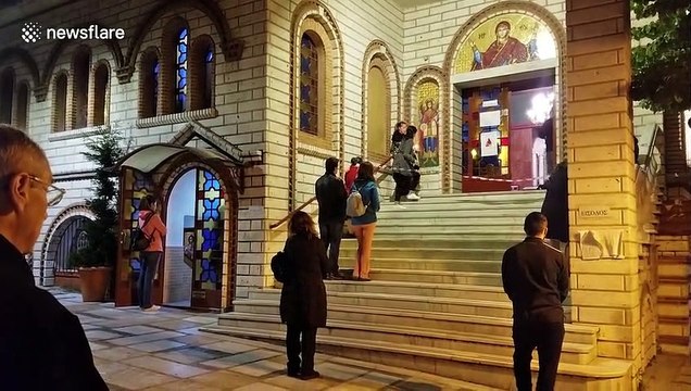 Greece finally celebrates Easter after 40 days attended by faithful at churches on foreseen COVID-19 measures