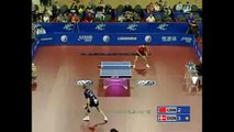 Ma Lin Shows Hao Shuai How to Smash