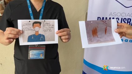 tn7-Centros clínicos y hogares para ancianos reciben dibujos y máscaras de protección facial-260520