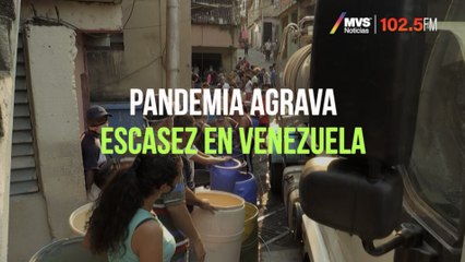 Pandemia agrava escasez en Venezuela