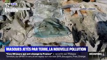 Masque jetés par terre: le député LR des Alpes-Maritimes veut instaurer une amende de 300 euros pour éviter la pollution