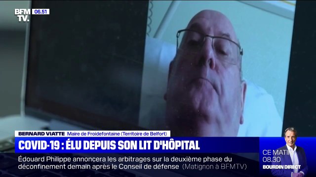 Atteint du coronavirus, ce maire a été réélu depuis son lit d'hôpital