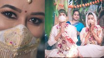 Assam की इस Bride ने Social Media पर मचाया धमाल, Mask बना वजह | Assam Bride Pics | Boldsky