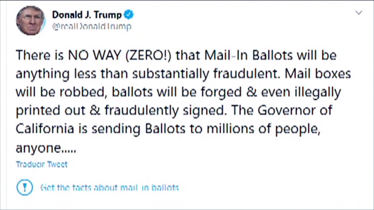 Trump acusa a Twitter de "injerencia" en las elecciones de EEUU