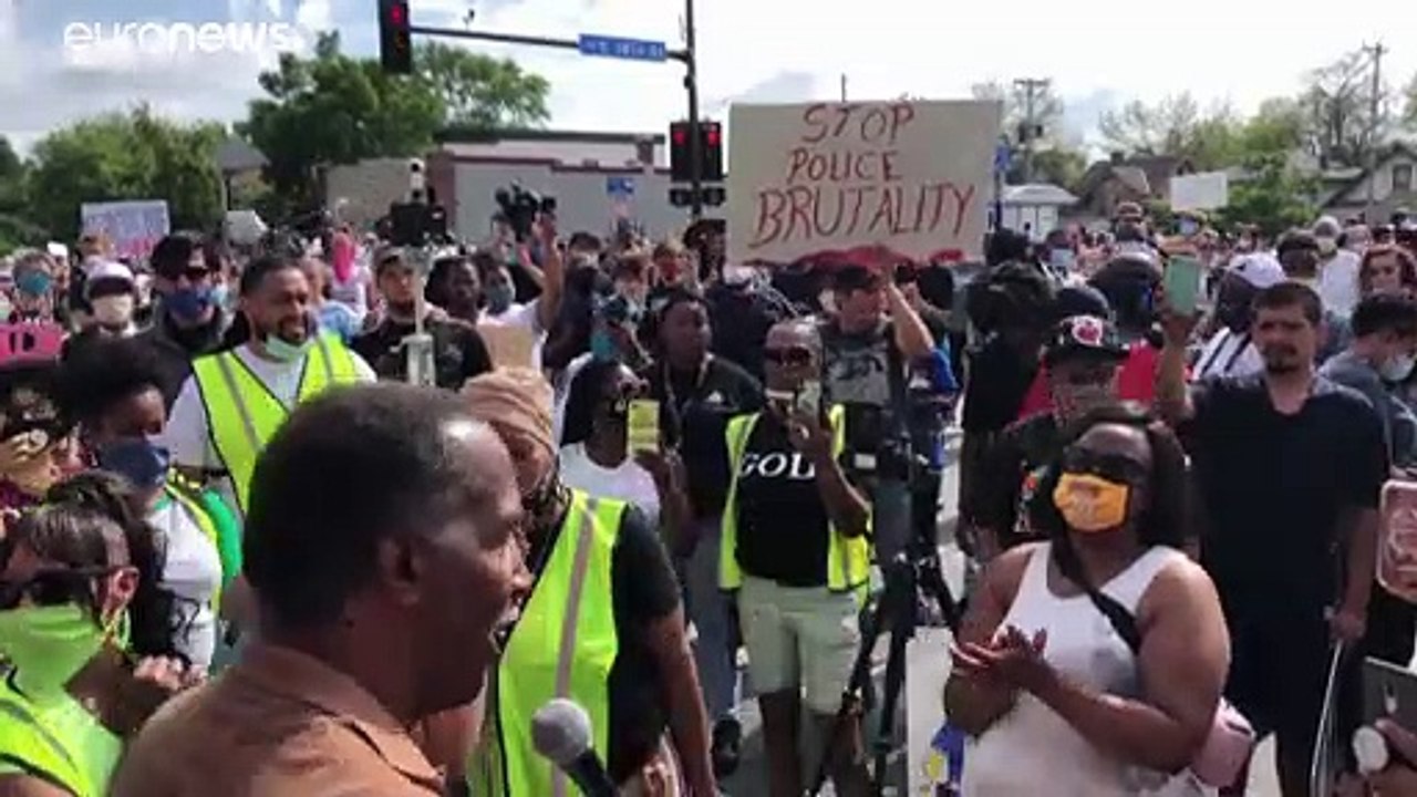 Protest gegen rassistische Gewalt in Minnesota: 4 Polizisten entlassen