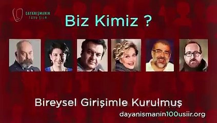 Tiyatro sanatçılarından dayanışma kampanyası: Dayanışmanın 100'ü Şiir