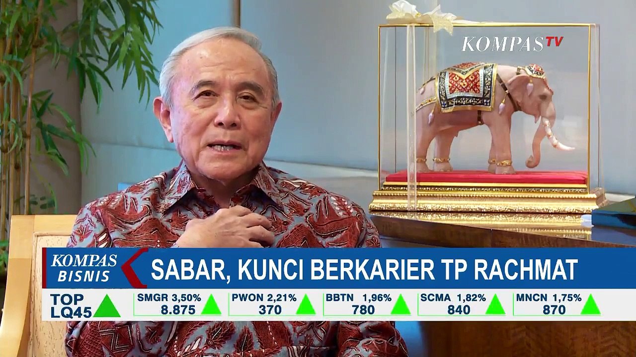 Sabar, Kunci Berkarier dari TP Rachmat Kepada Milenials