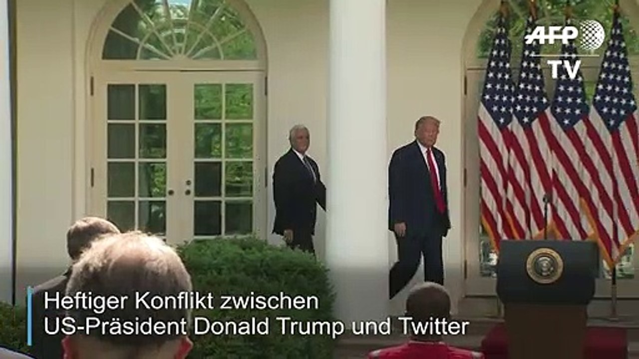 Trump im Konflikt mit Twitter