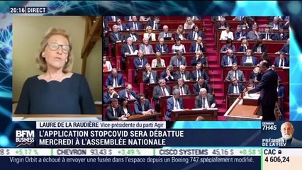 Laure de La Raudière (Vice-présidente d'Agir) : L'application StopCovid sera débattue mercredi à l'Assemblée nationale - 26/05
