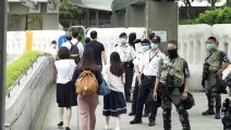 'Like martial law': HK police conduct stop and searches ahead of anthem debate