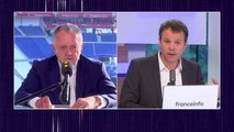 Reprise des championnats, baisse des salaires dans le football, pertes financières... le 8h30 franceinfo de Jean-Michel Aulas