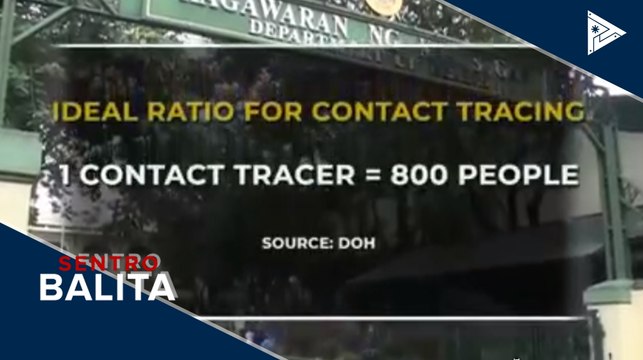 DOH, nangangailangan pa ng higit 90K contact tracers