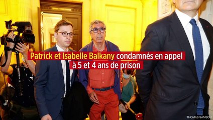 Patrick et Isabelle Balkany condamnés en appel à 5 et 4 ans de prison
