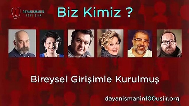 Tiyatro emekçilerine destek platformu Dayanışmanın 100'ü Şiir , yardımınızı bekliyor