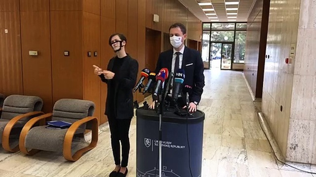 ZÁZNAM: Brífingy pred rokovaním Vlády SR
