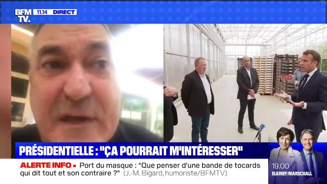 Entretien avec Macron, chloroquine, ambitions présidentielles: Jean-Marie Bigard est l'invité du Live BFM