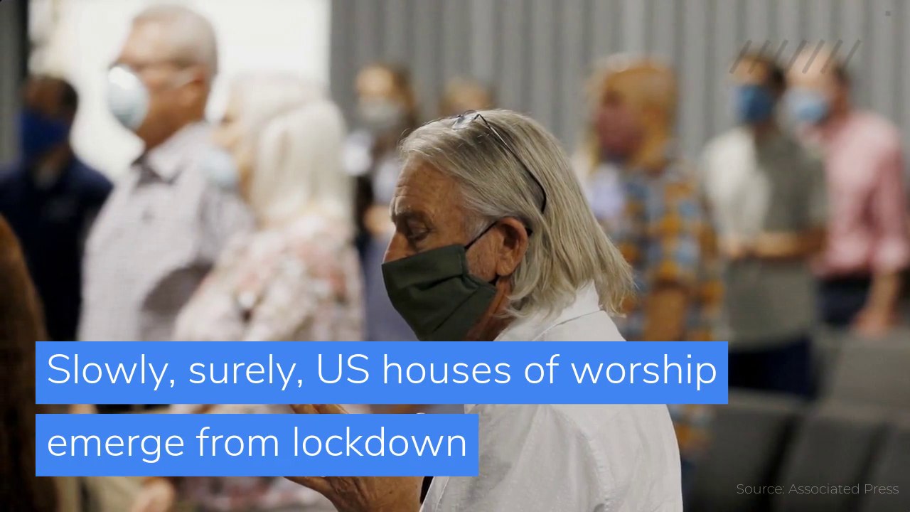 Slowly, surely, US houses of worship emerge from lockdown, and other top stories from May 27, 2020.
