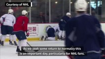 ICE HOCKEY: NHL: NHL commissioner Bettman revelas plans to get action underway