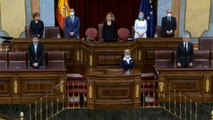 Minuto de silencio en el Congreso por las víctimas del Covid-19