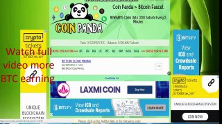 3  every 5 min claim 20 to 300 sat. earn on coinpanda.org