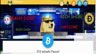 Every 3 min 333 shatoshi bitcoin Cash  BCH easitly earn on shibe.win withdraw direct faucethub io