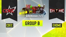 Dota2 - EHOME vs. CDEC - Game 2 - ESL One Birmingham 2020 - Group B - CN