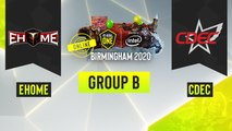 Dota2 - EHOME vs. CDEC - Game 1 - ESL One Birmingham 2020 - Group B - CN