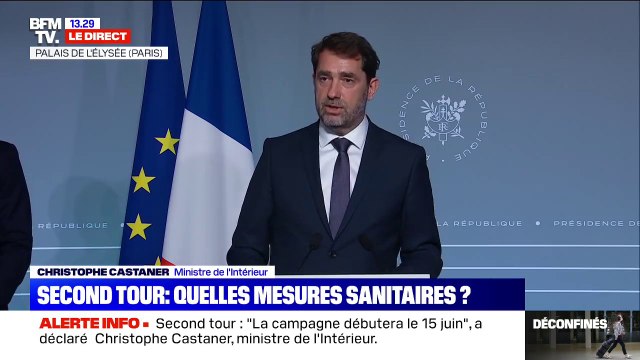 Second tour: Nous devons tout faire pour garantir à chacun la sécurité sanitaire , assure Christophe Castaner