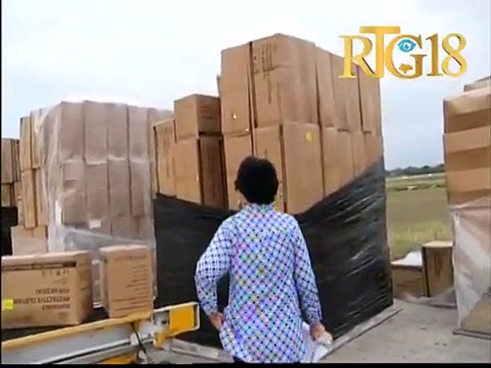 Minis Sante a Marie Greta Roy Clément resevwa 3èm kagezon materyèl medikal leta achte an Chine