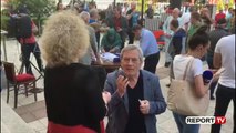 Report TV -Aleanca për Teatrin zhvendoset në Shkodër, mes tyre edhe aktori Zef Deda