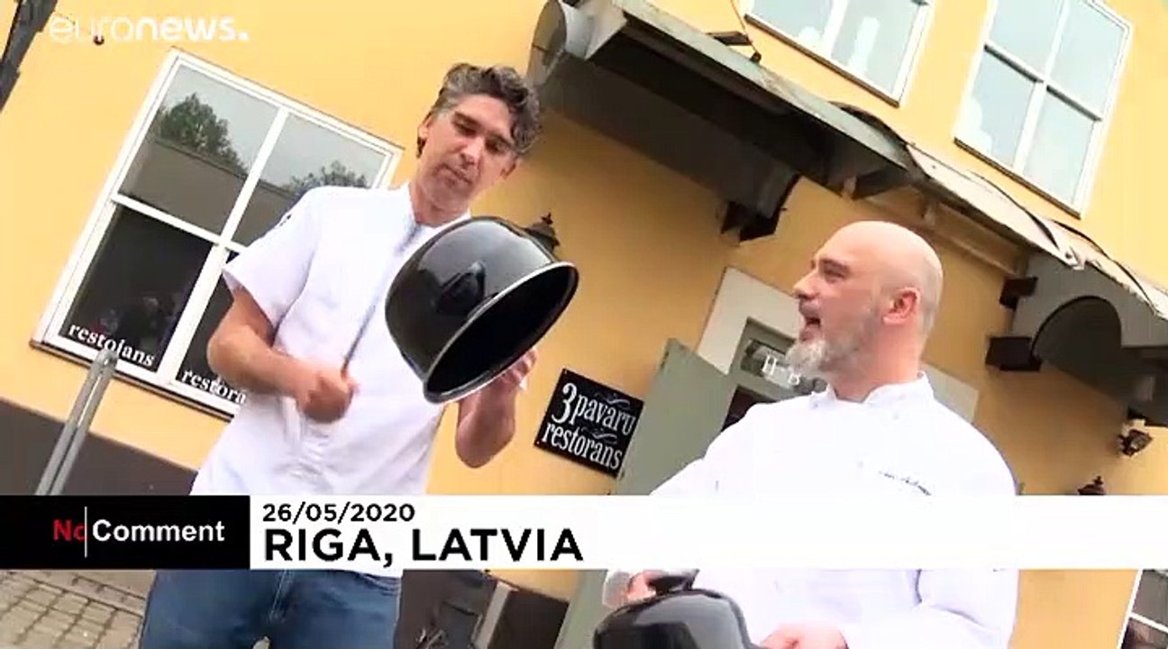 Chefs across Europe are protesting lockdown rules