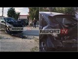 Report TV -Aksident i frikshëm mes dy makinave në Fier, lëndohen lehtë dy persona