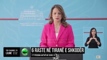 6 raste në Tiranë e Shkodër/ 177 persona aktivë me Covid-19