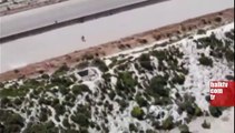 İdlib'de TSK konvoyunun geçtiği sırada meydana gelen patlamadan ilk görüntüler