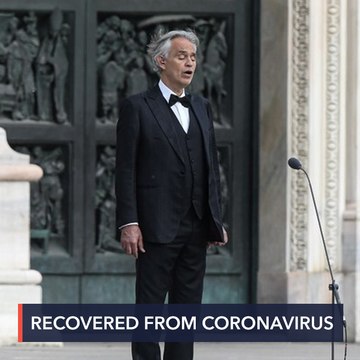 Italian tenor Andrea Bocelli says he had coronavirus