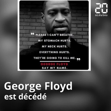 Quatre policiers limogés après la mort d'un homme noir aux Etats-Unis