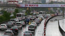 Beklenen yağmur İstanbul'da etkili olmaya başladı