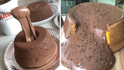 Descargar video: So Yummy Chocolate Cake Tutorials - Easy Cake Decorating Ideas - Tasty Plus Chocolate Cake