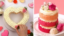 So Yummy Happy Valentine's Day Cake Decorating Ideas - Most Satisfying Cake Videos